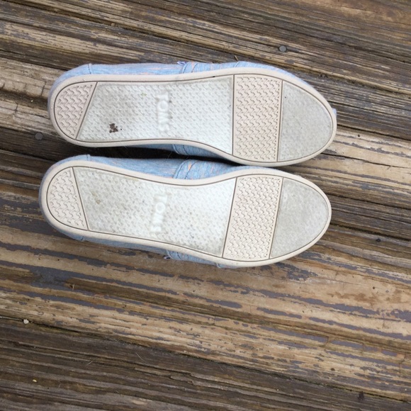 Alaskan Blue Heather Wool Toms - Picture 6 of 7